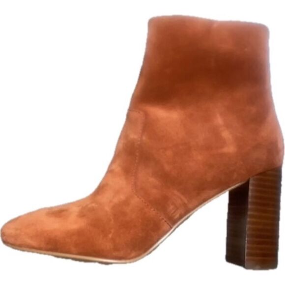 JEFFREY CAMPBELL PRIANA Bootie In Rust Suede NWT - Picture 11 of 11